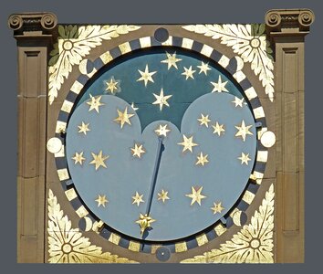 Clock moon phases heilbronn