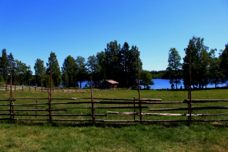 Liesjärven kansallispuisto, Korteniemen perinnetila, Hämeen Härkätie, Finland