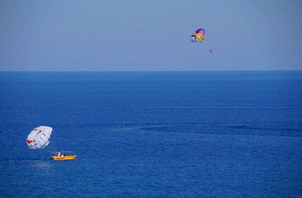 Water sport sea blue