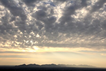 Morgenstimmung sun sky photo