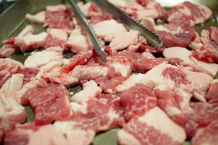 Meat teppan-yaki back meat
