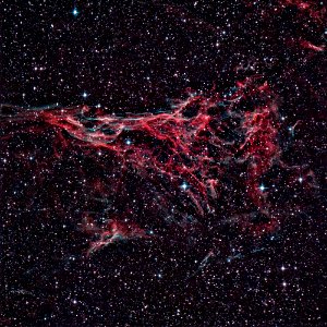 Pickerings Triangle in the Veil Nebula photo