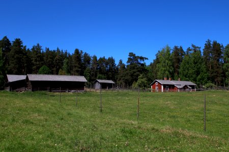 Liesjärven kansallispuisto, Korteniemen perinnetila, Hämeen Härkätie, Finland photo