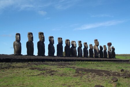 Rapa nui moai chile