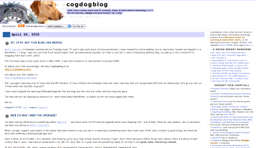 CogDogBlog 1.0