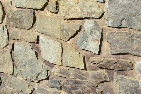 Fixed wall stones