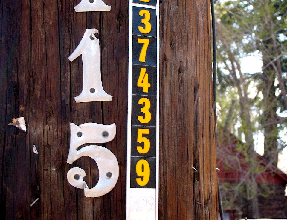 Numbers on a Pole