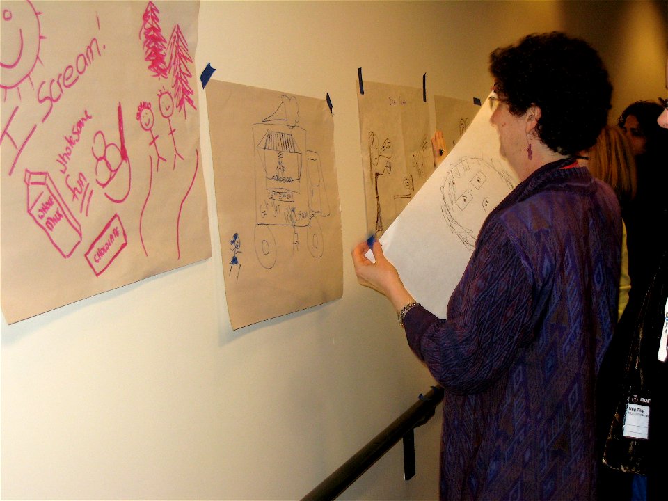 Putting Up the Art