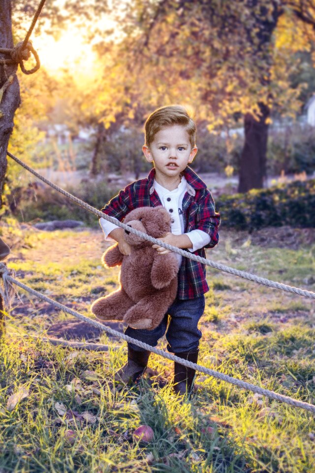Cute toddler portrait