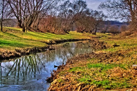 Watercourse nature hdr