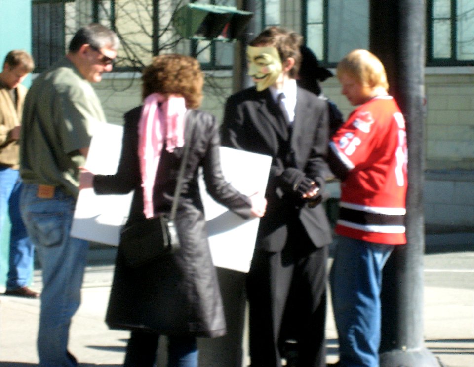 Scientology Protestors