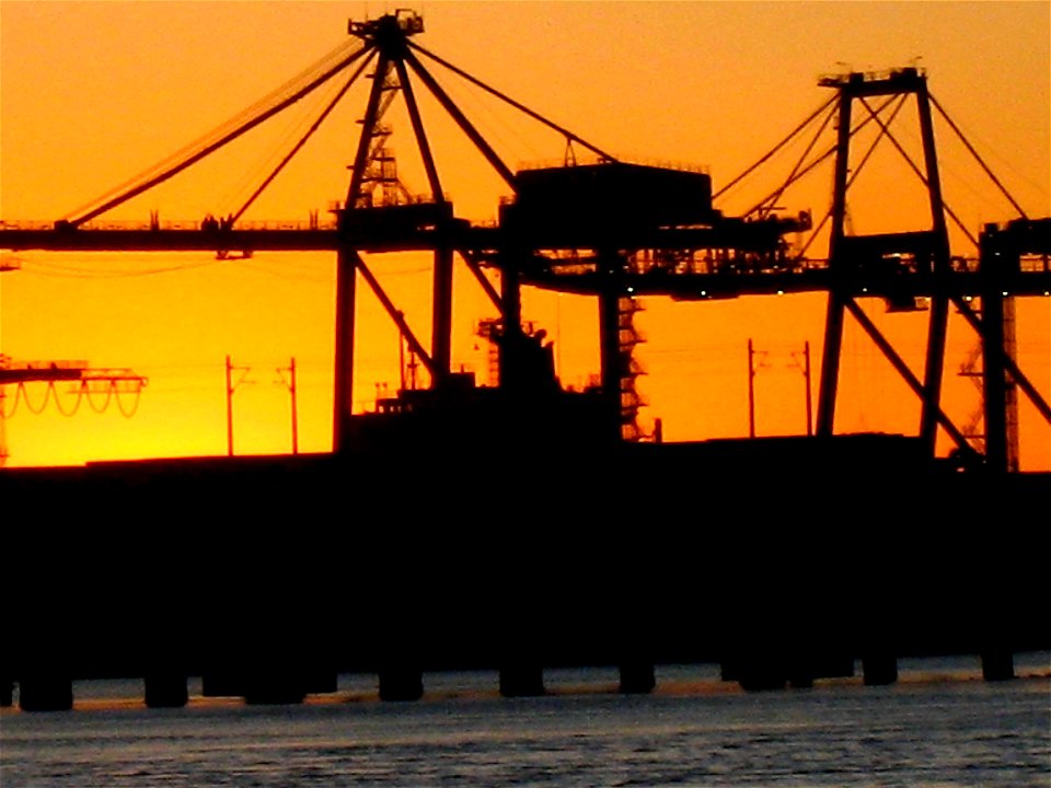 Sunset over Freemantle
