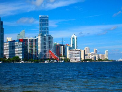 Florida cityscape biscayne