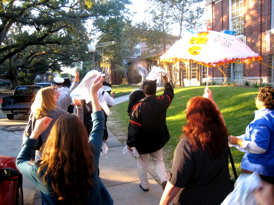 Second Line at Tulane