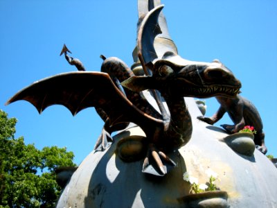 Gargoyle Like Statues