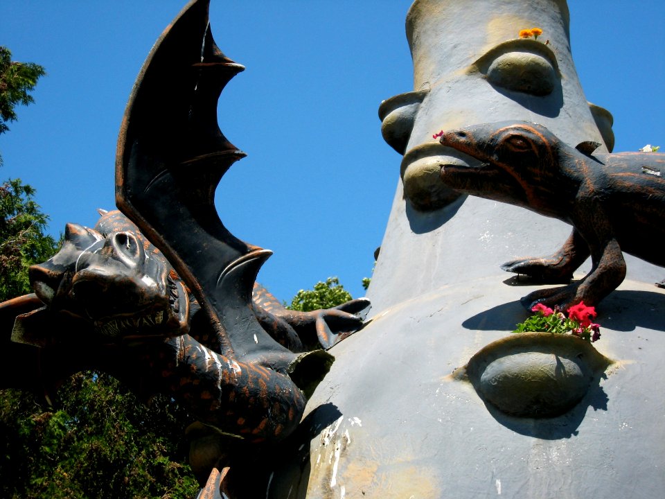 Gargoyle Like Statues