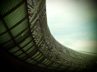Roof hall abstract