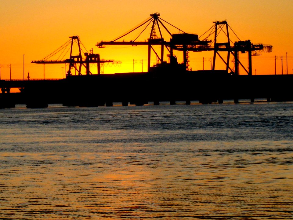 Sunset over Freemantle