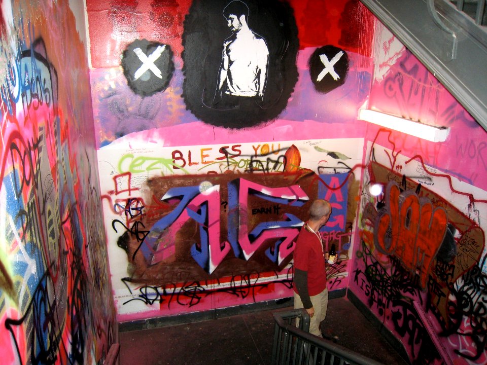 Stairway Graffiti Art