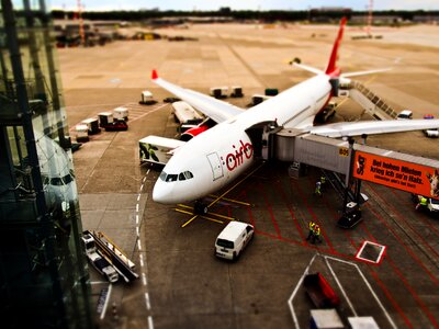 Loading airport düsseldorf