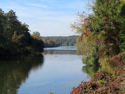 River landscape nature photo