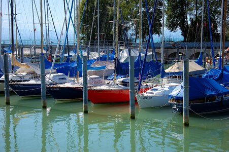 Sailing boats germany baden württemberg photo