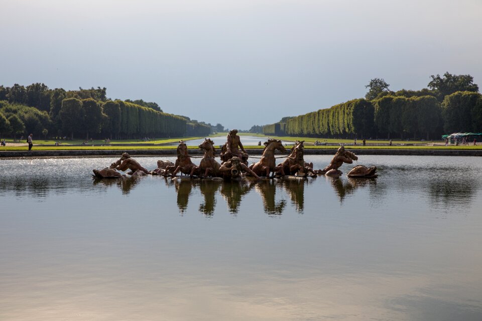 Sculptures view water