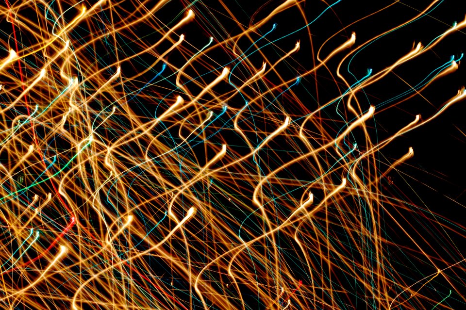 2009/365/346 Fish Hooks  Light Painting