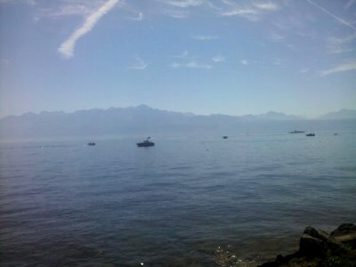 Lausanne : le lac du Bourget à 180° (5/7)