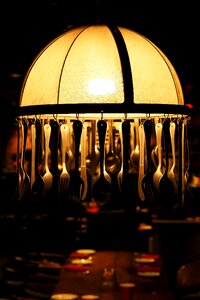Hanging decorate restaurant