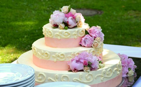Cake delicious marriage photo