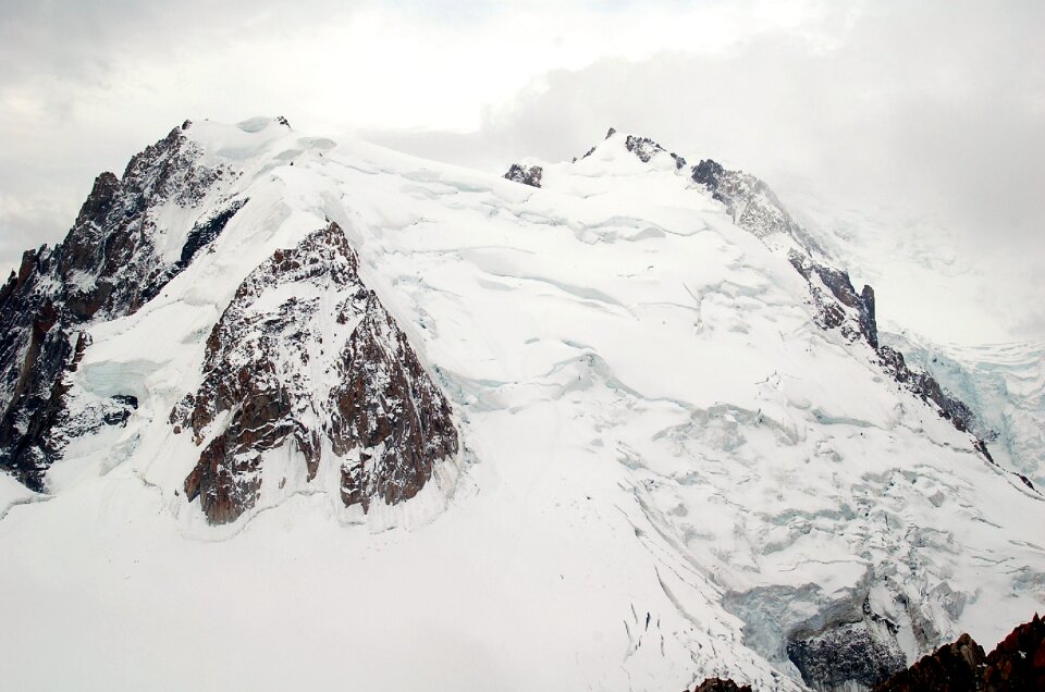 Landscape winter ice photo