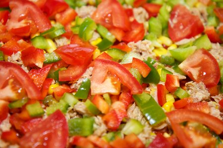 Italian pizza tomatoes