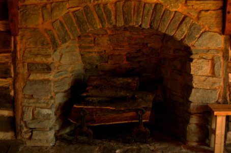 Stonework Fireplace