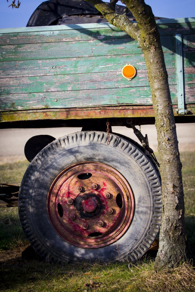 Transport cargo lorry