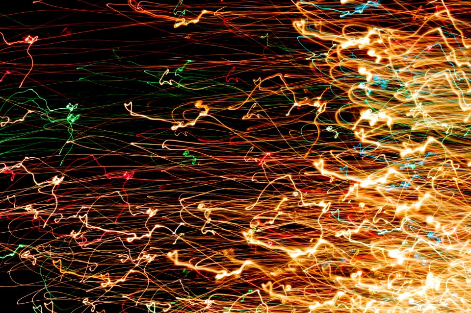 Left Pan Light Painting
