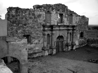 John Waynes The Alamo Movie Set Bracketville Texas