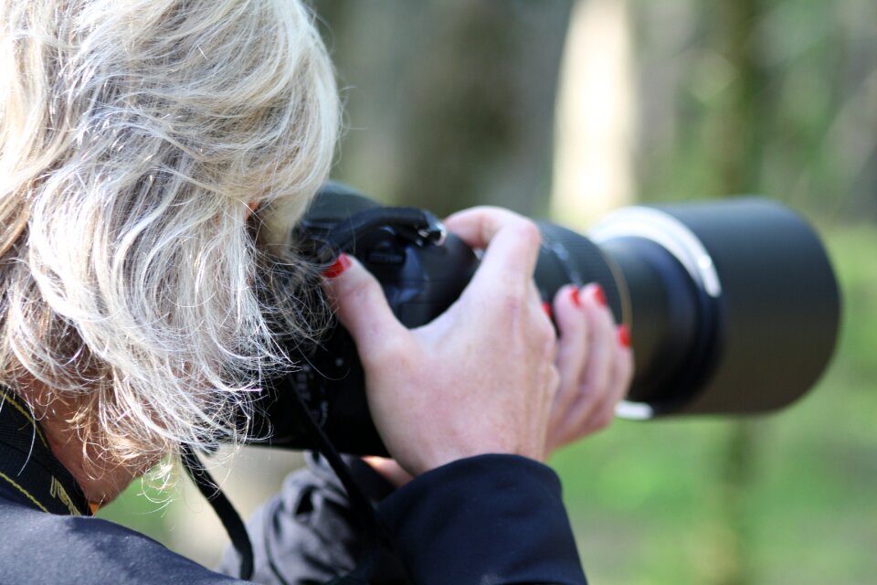 Camera photography outdoors