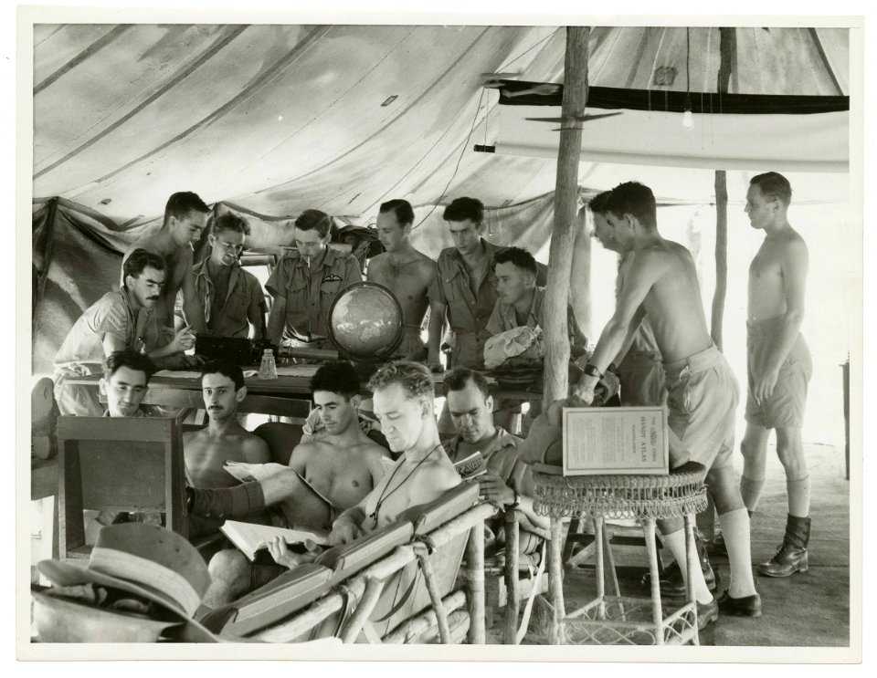 B Squadron 'Ops' room, 1943 photo