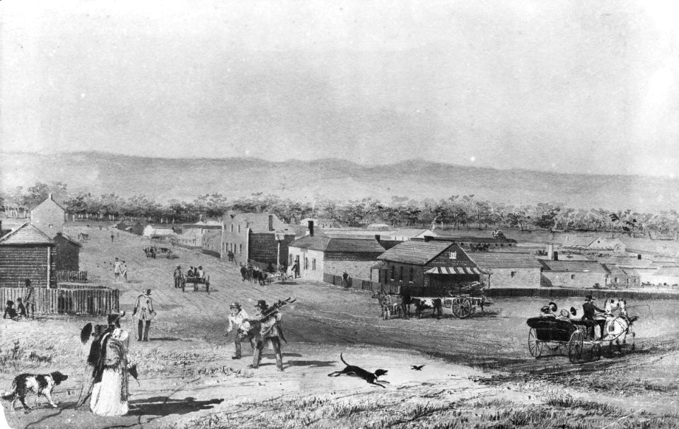 Queen's Head Hotel, Kermode Street, North Adelaide, 1845