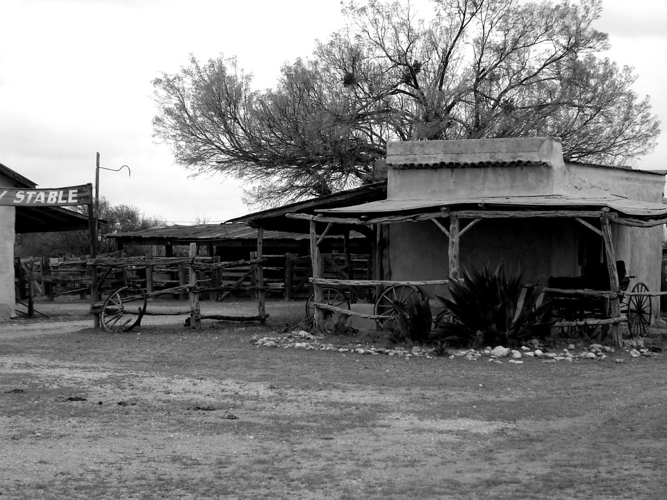 Livery Stable The Alamo Movie Set