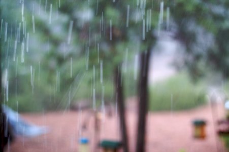 Rain Slow Mo to False Color Series #1