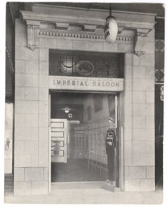 Entrance to the Imperial Hotel, c1925