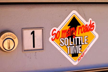 Post Office Bix Sticker Philosophy