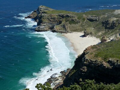 Cape peninsula sea ocean