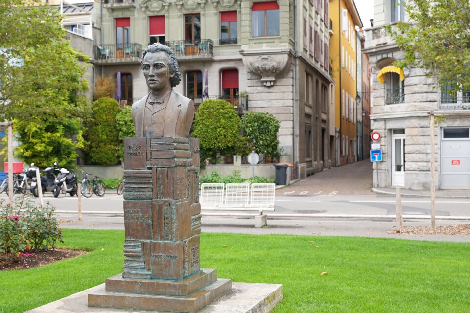 Switzerland statue art