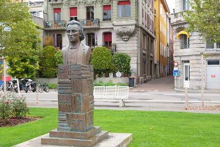 Switzerland statue art