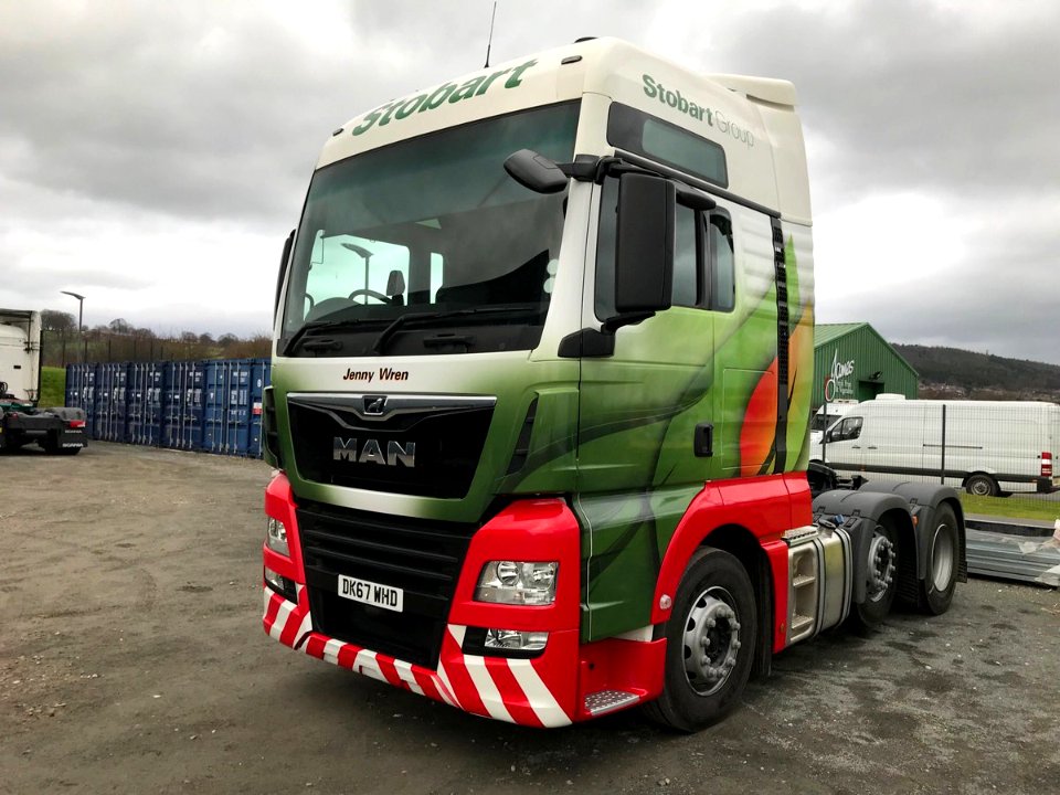 Man in biomass livery