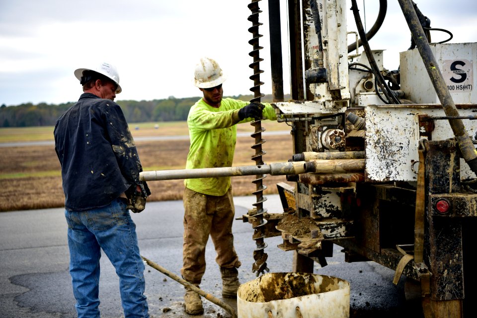 Soil Testing at the All American Drop Zone on Camp Robinson