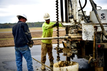 Soil Testing at the All American Drop Zone on Camp Robinson
